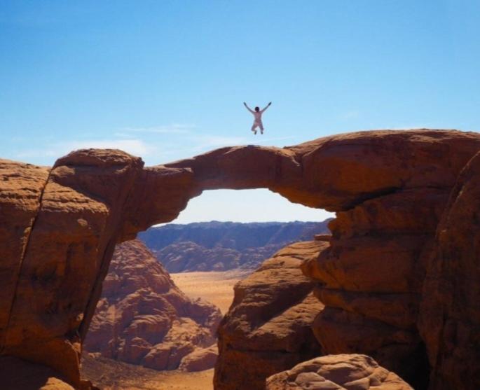 Saleem With Jeep Tour Apartamento Wadi Rum Exterior foto